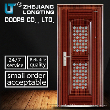 Anti-Theft Steel Door with Small Door and Window